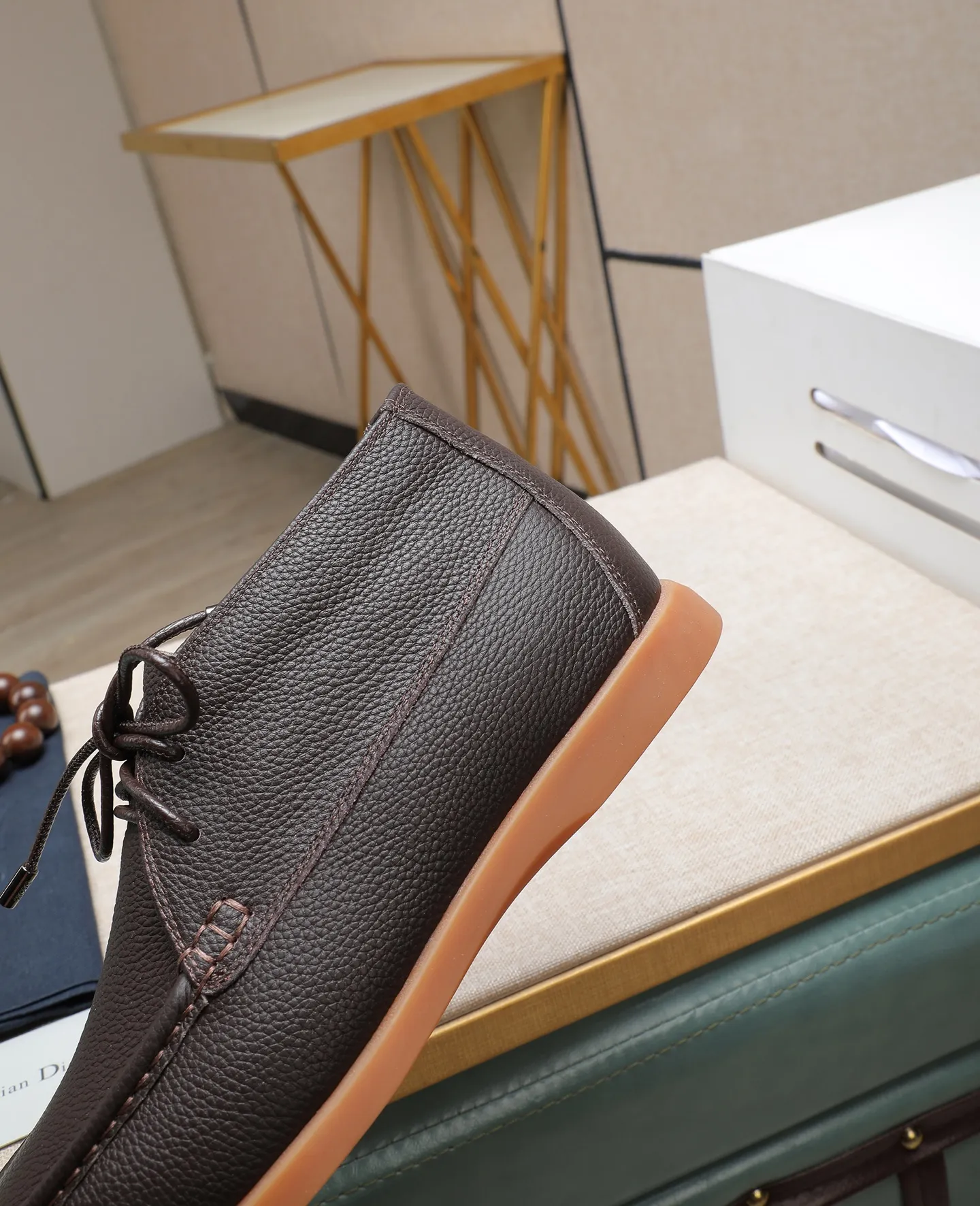 Men's shoes 💰600 Wool lining Original order quality Dior —🆘. Dior original order purchase, high-end leather shoes, fabric: imported cowhide from Italy ➕ water-dyed cow lining/wool lining ➕ special original outsole, fine workmanship, real-life photos 🎬 size: 38-44 (with full set of packaging)